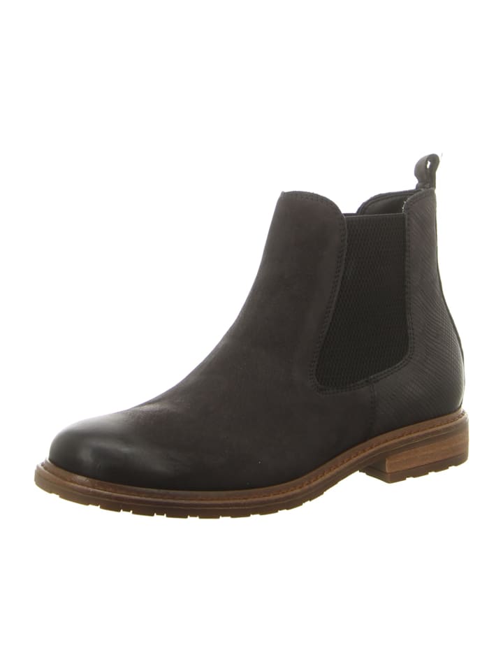 Stiefelette in schwarz