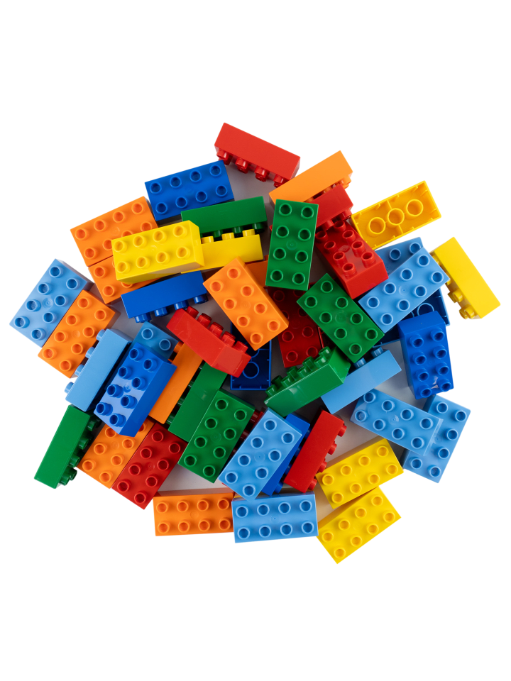 DUPLO® 2x4 Bausteine Gemischt 3011 250x Teile - ab 18 Monaten in multicolored