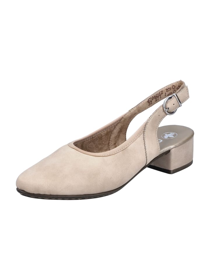 Slingpumps in Beige