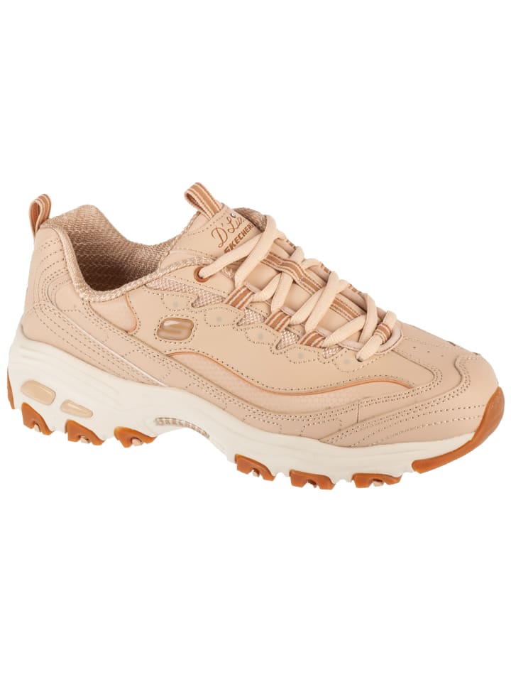 Skechers D'Lites - Good Neutral in Schwarz