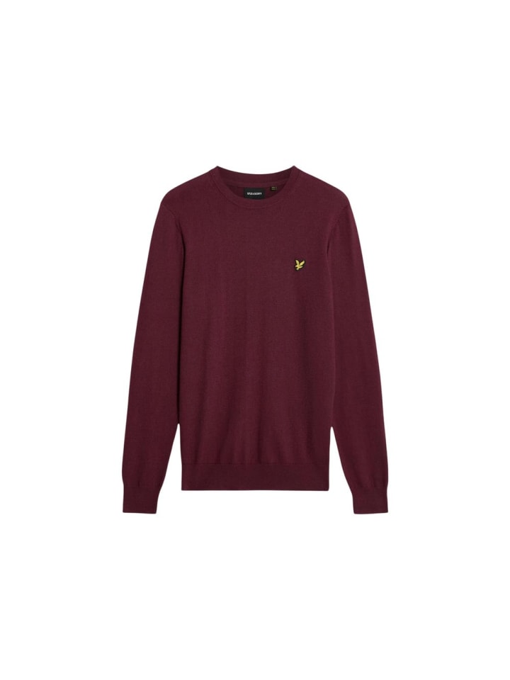 Bordeaux Baumwolle Sweatshirt