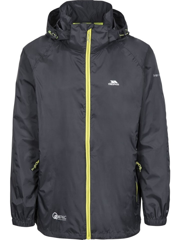 Regenjacke in Schwarz