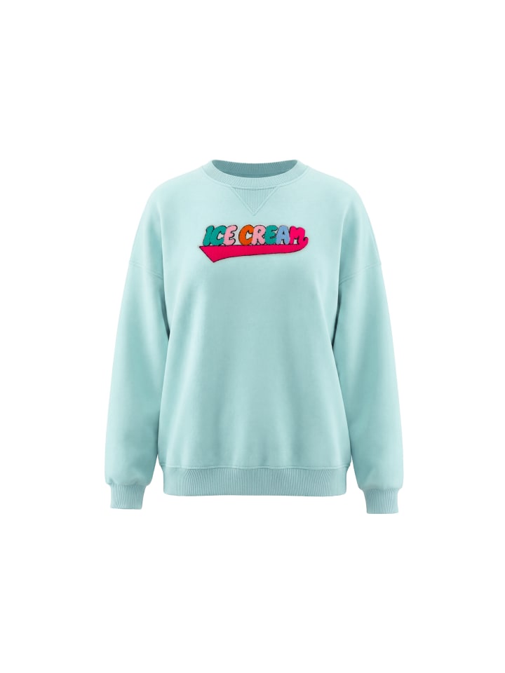 Women Sweatshirt in Aqua
