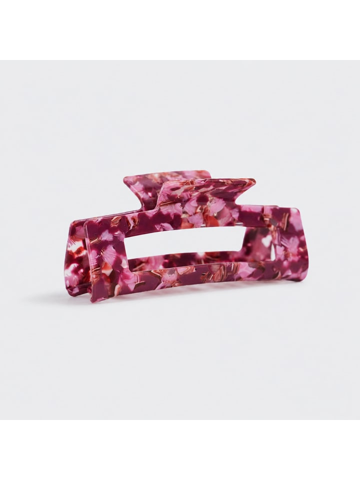 Haarspangen und -clips Helene in Dunkelrot, Rosa