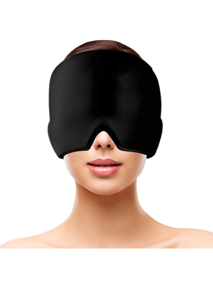 Kältekompressions-Helm in Schwarz