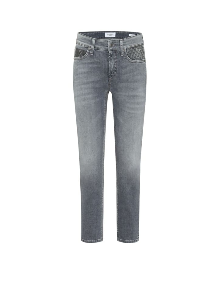 Slim Fit Jeans für Damen in blau