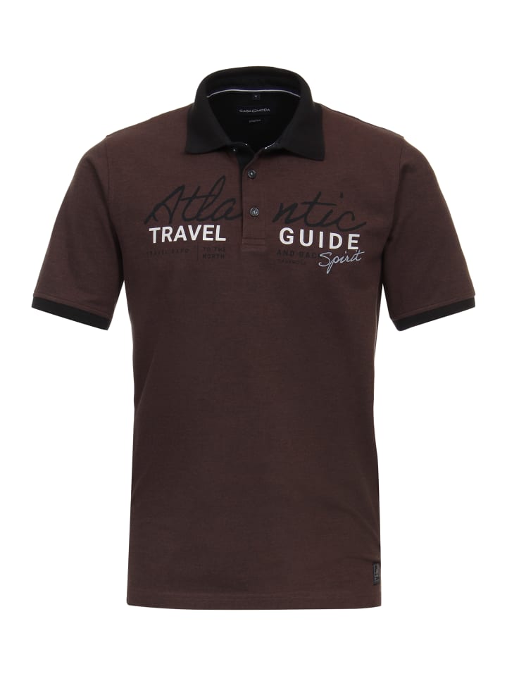 Polo-Shirt in Braun