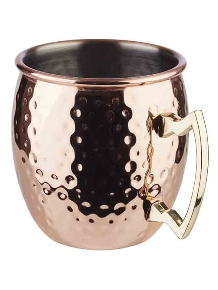 Cocktailbecher "MOSCOW MULE Becher" in Kupferoptik Ø 9 cm, H: 10 cm 