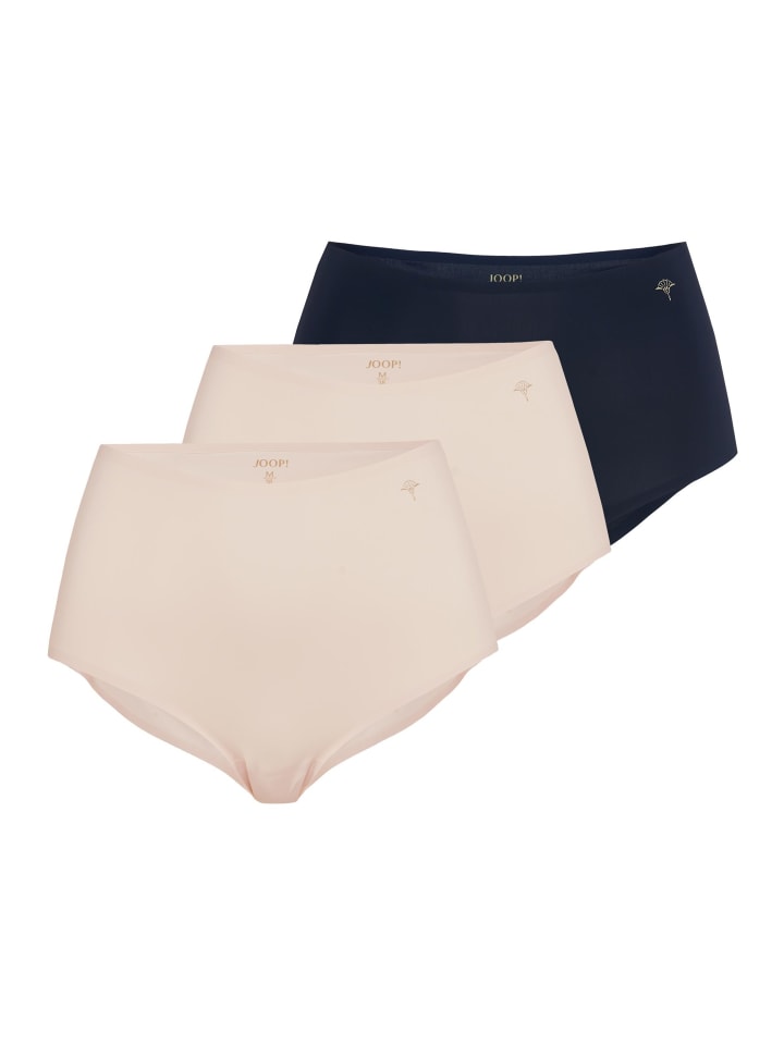 Taillen Slip Sensation in Beige / dunkelblau