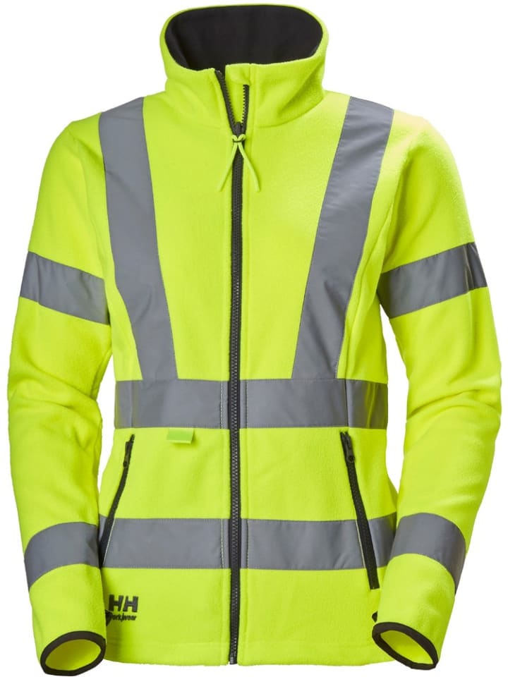 Fleecejacke/Fleecepullover "Luna Hi Vis Fleece Jacket" in Gelb