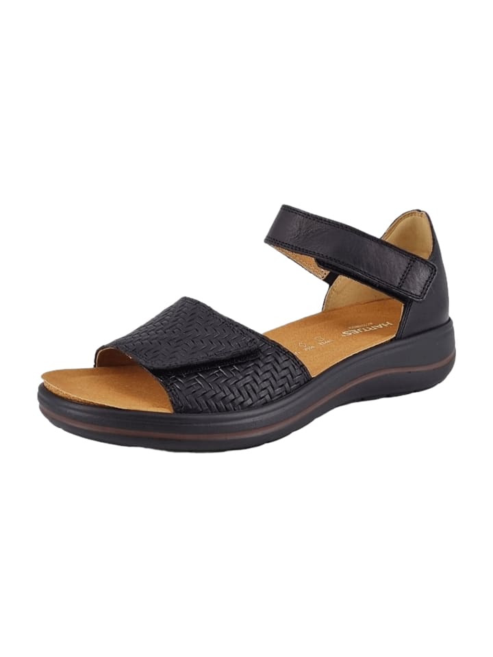 Komfort Sandalen in Schwarz
