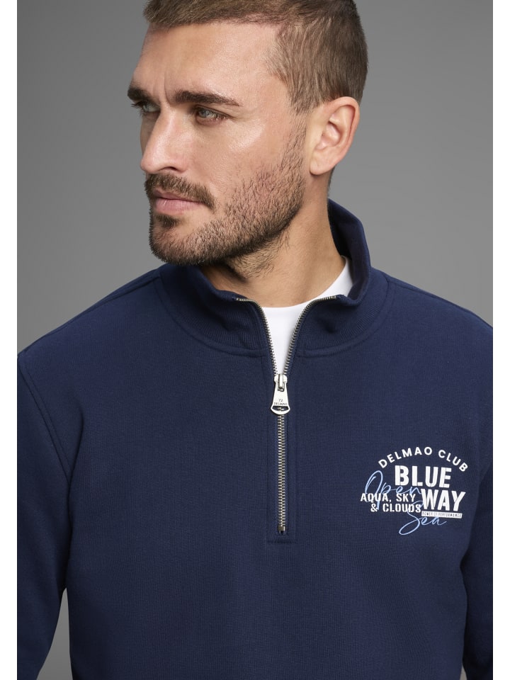 Sweatshirt in marine