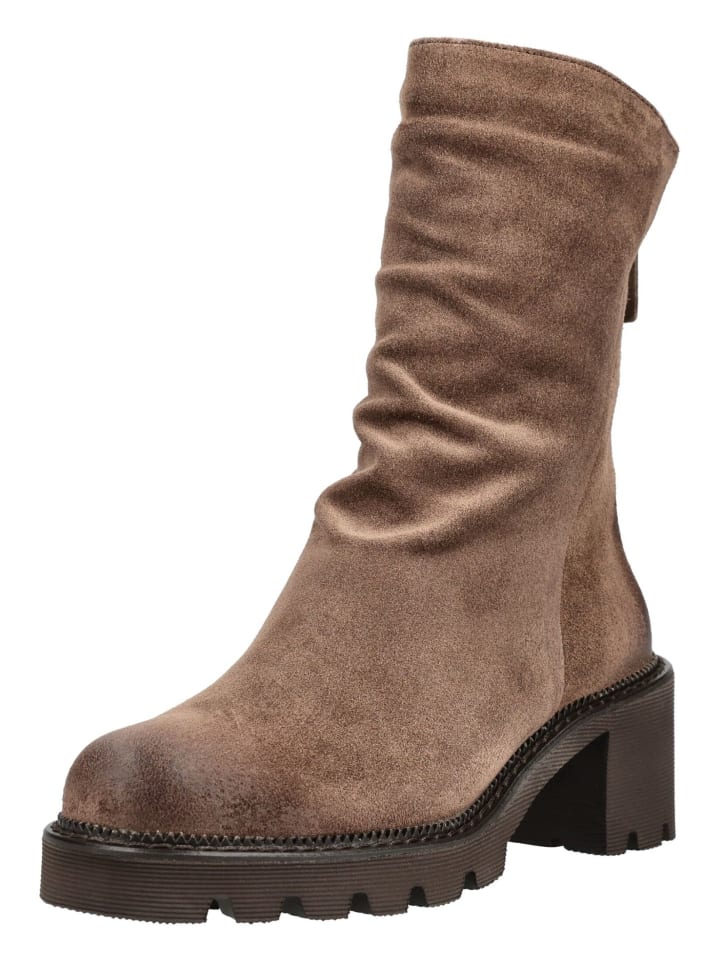 Stiefelette Braun