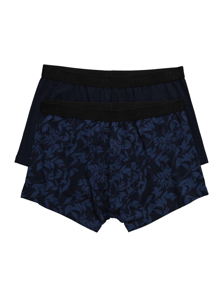 Slip in navy blau