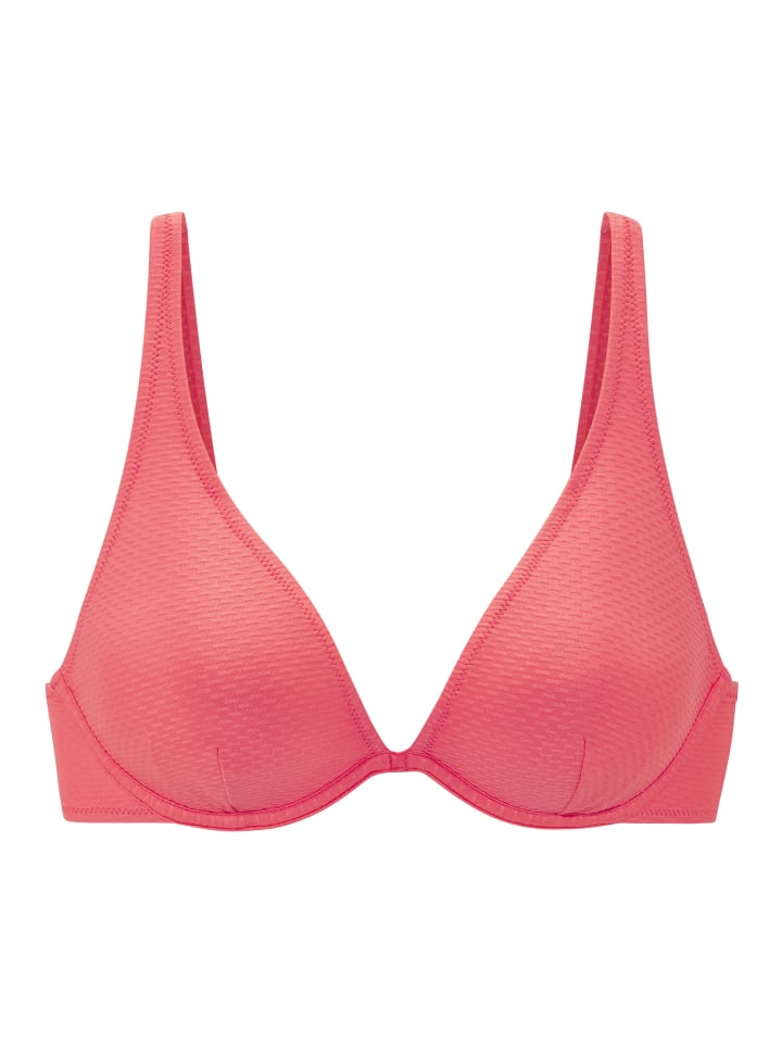 Bügel-Bikini-Top in pfirsich