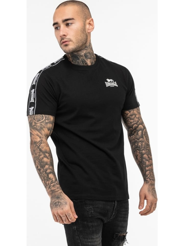 T-Shirt "Brindister" in Schwarz