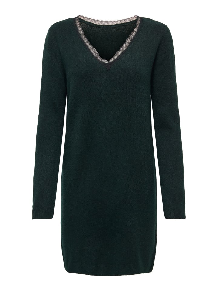 Strickkleid in Scarab