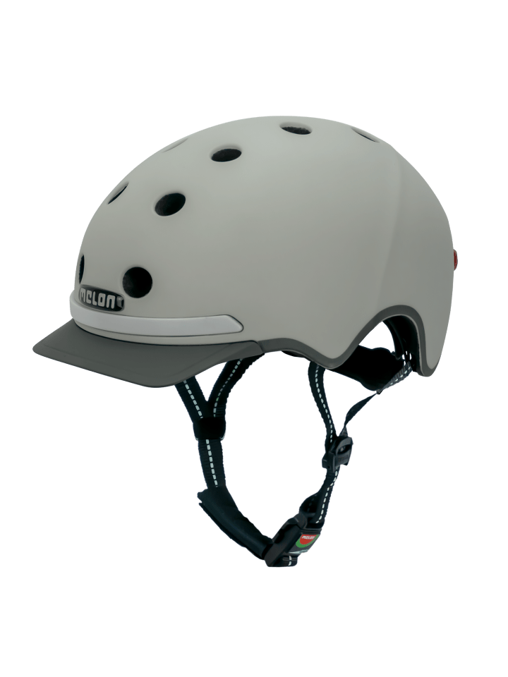 Melon Fahrradhelm mit Beleuchtung E-Series »Metropolis« in grau