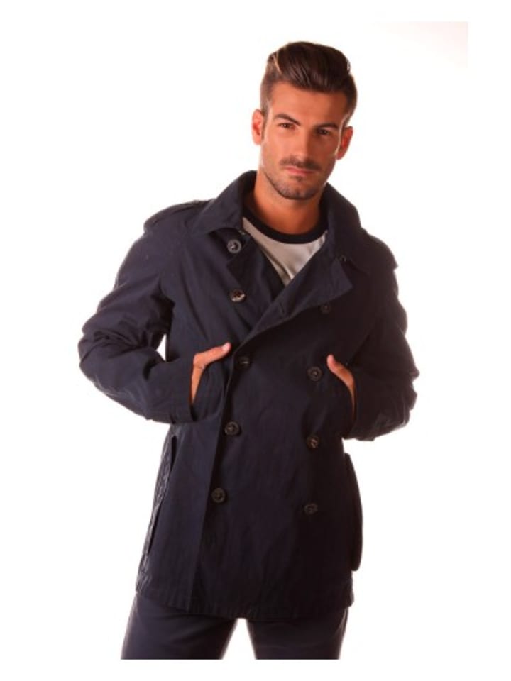 Jacke in Marine