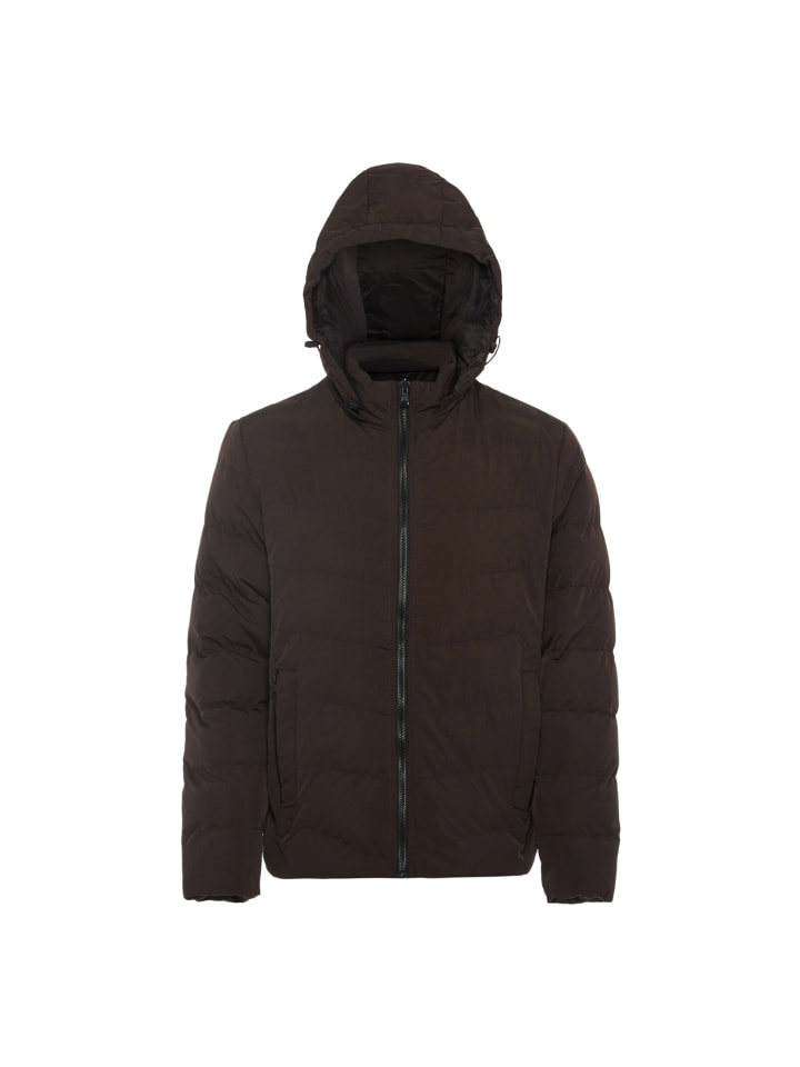 Herren Steppjacke in Espresso