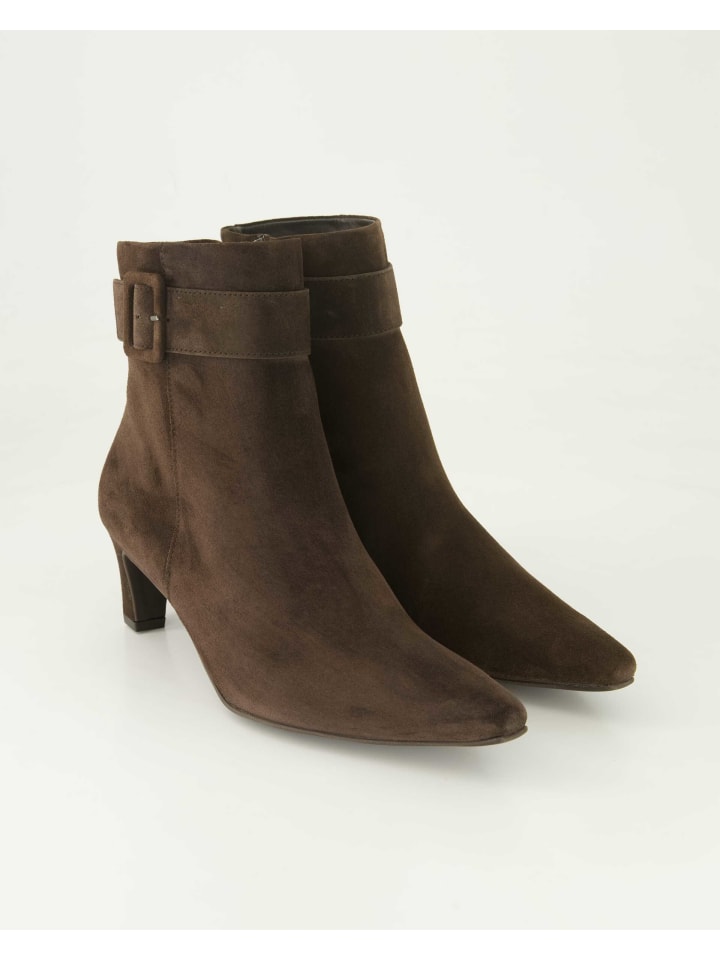 Klassische Stiefeletten in Braun