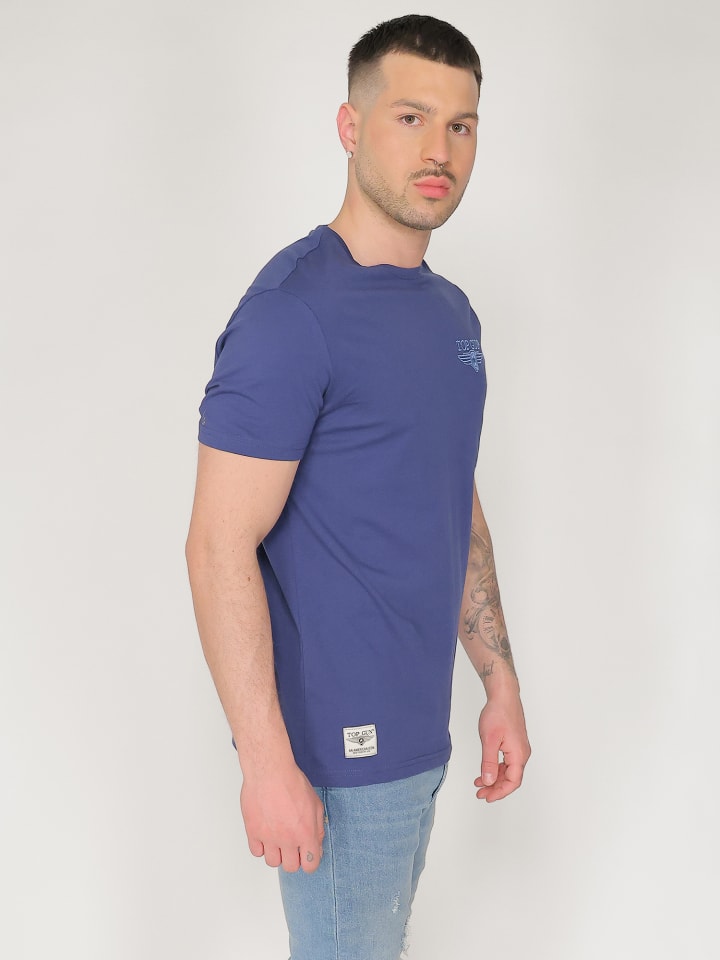 limango navy T-Shirt günstig | GUN kaufen TOP in TG20213036