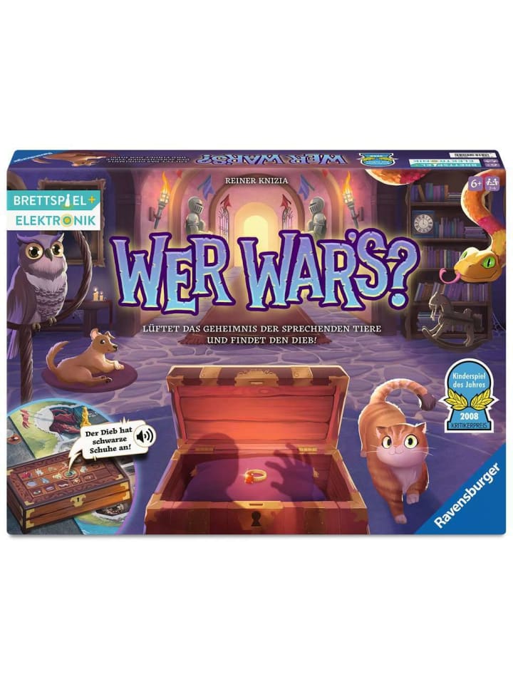 Ravensburger Spiel mit Elektronik Wer war's? in bunt
