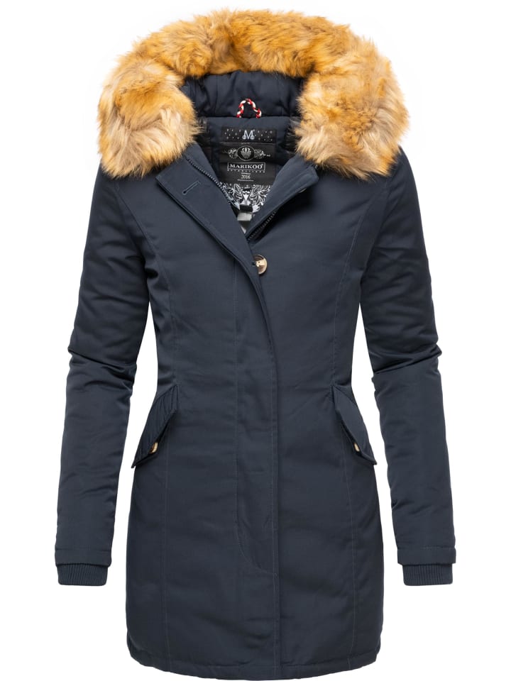 Wintermantel Karmaa in Navy