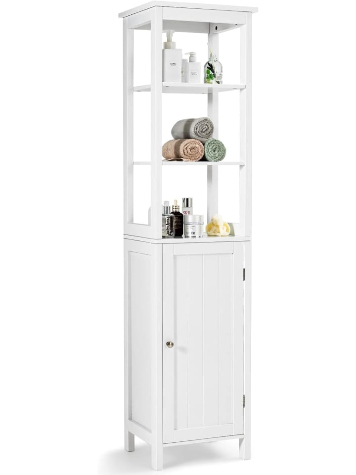 Badezimmerschrank 160cm Wohnzimmer Küche in Weiß