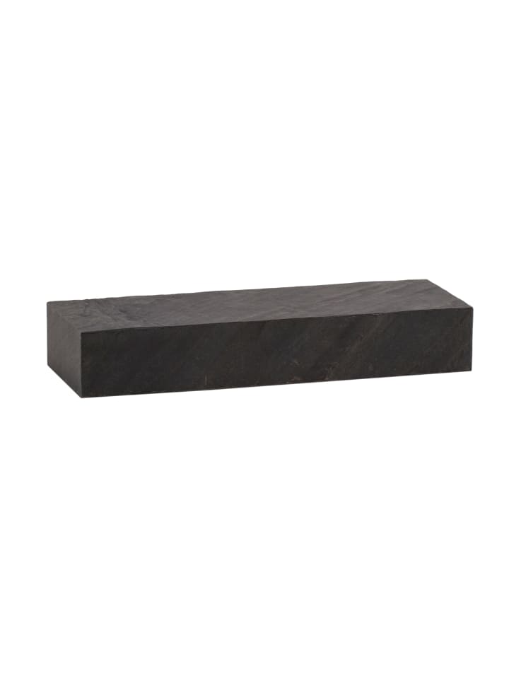 Wandregal in Anthrazit / Mango / 60x20x10