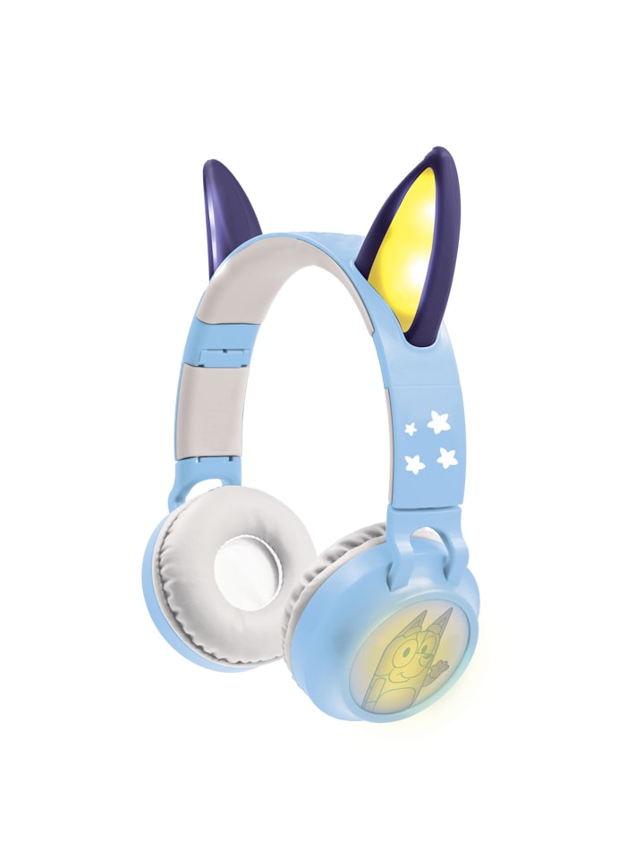Bluey 3D Bluetooth® Kopfhörer beleuchtet faltbar