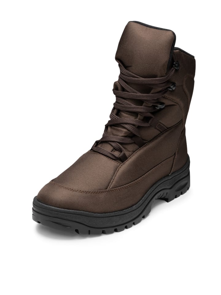 Textil Stiefel in braun