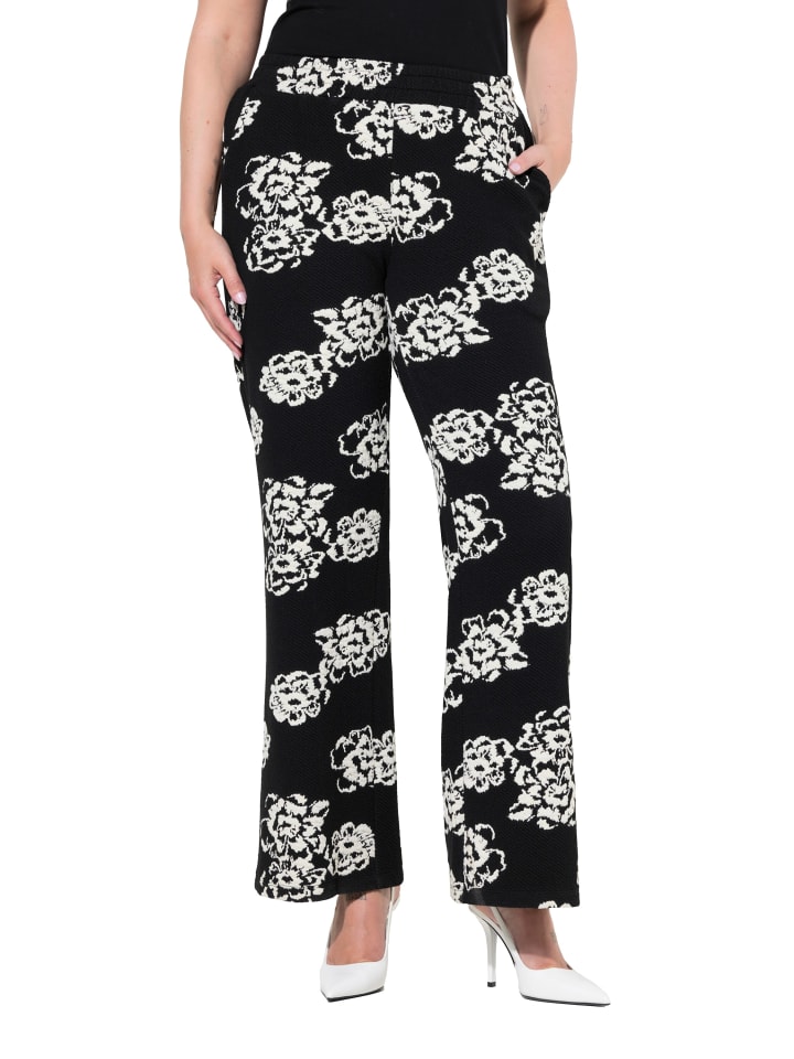 Schlupfhose in schwarz