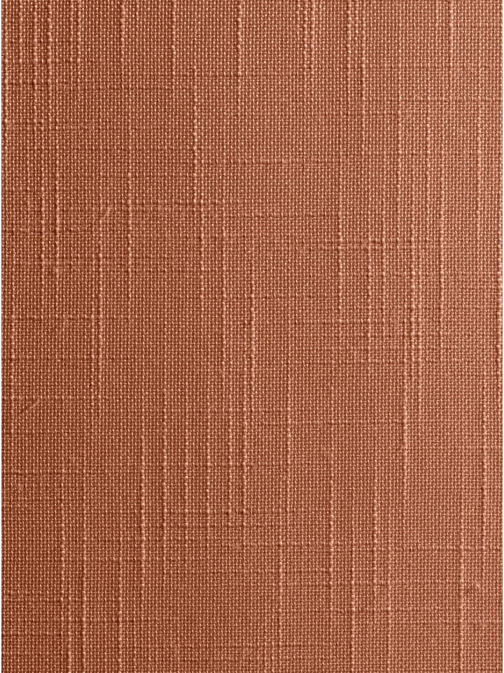 Schiebevorhang in terracotta