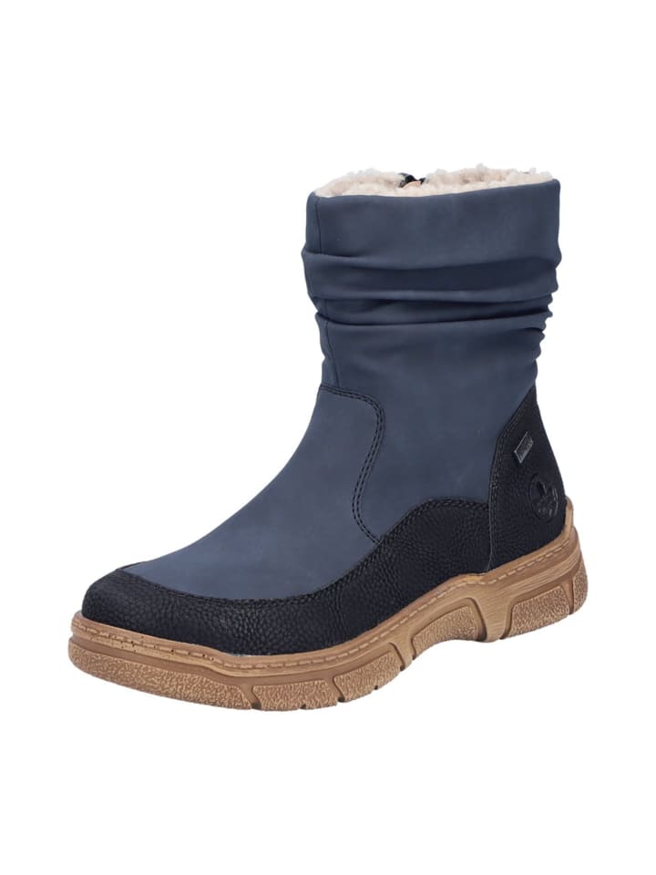Winterboots in Blau