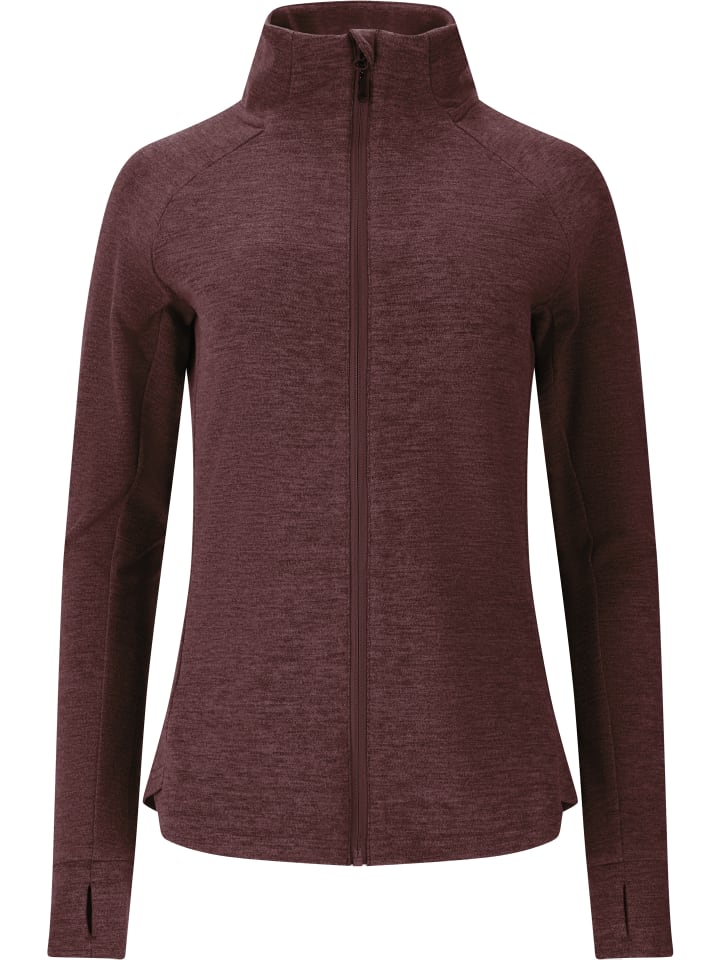 Sweatjacke Kajsa in 4241 Fudge