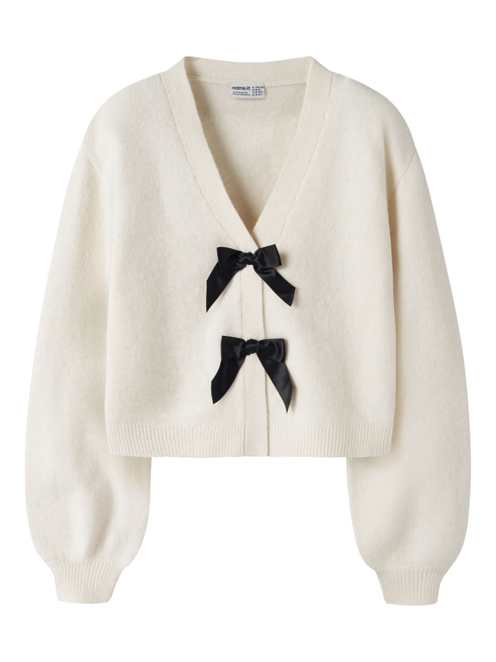 Strickjacke in Antique White1