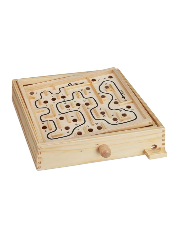 Labyrinth Spiel in Natur