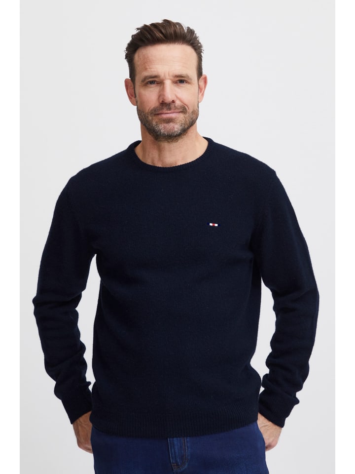 Strickpullover FQKyle in Blau