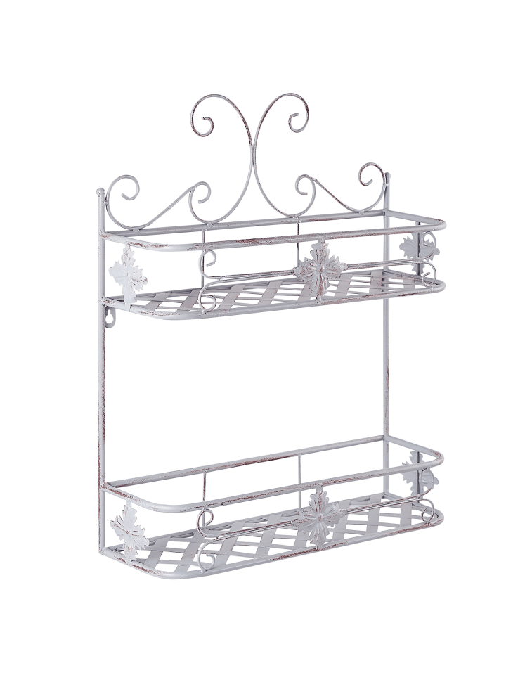 Badezimmerregal MARAYES in Grau - (W) 42 x (H) 52 x (L) 14 cm