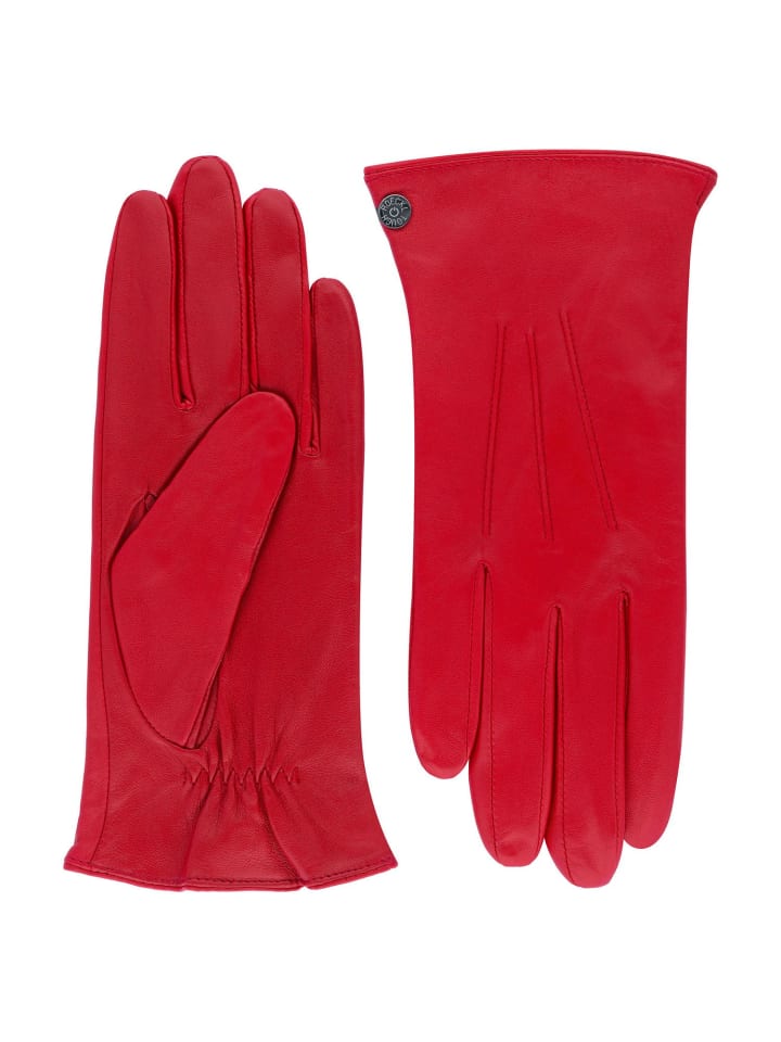 Handschuh in rot
