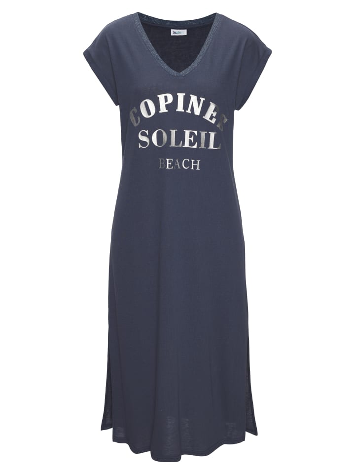 Strandkleid in rauchblau