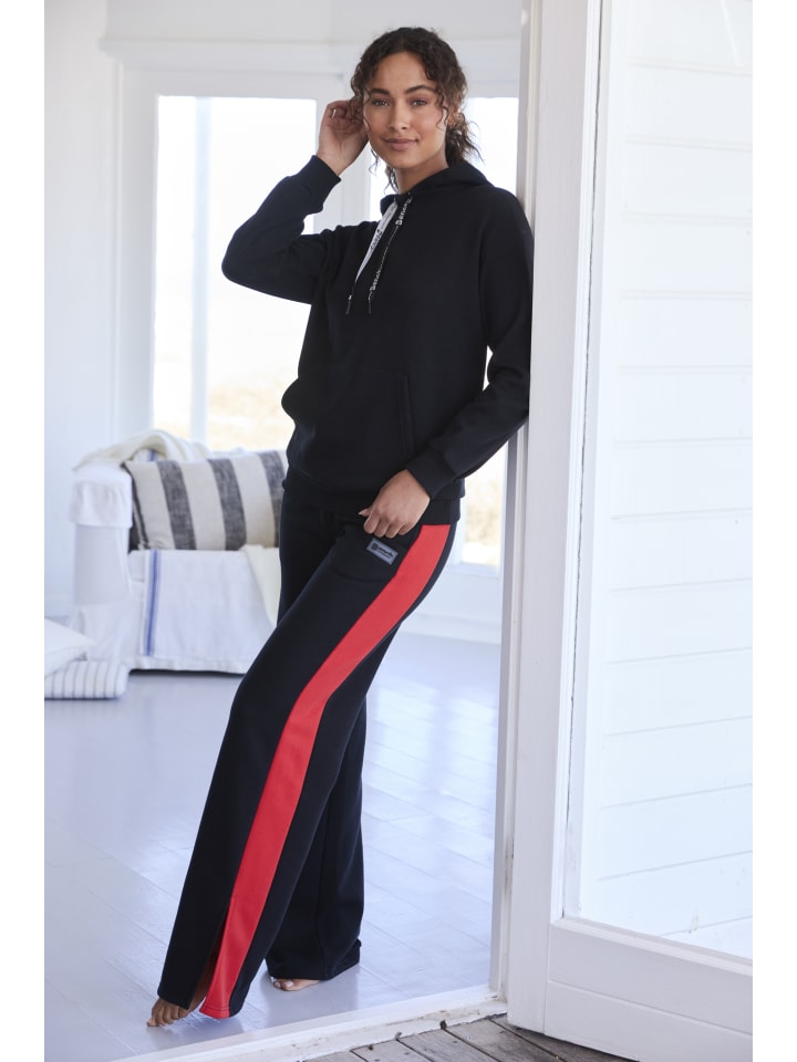 Loungehose in schwarz