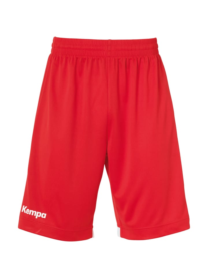 Shorts PLAYER LONG SHORTS Kids in rot/weiß