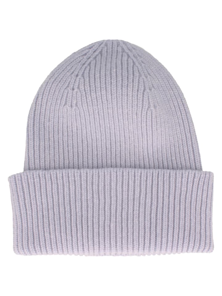 Strickmütze in blau