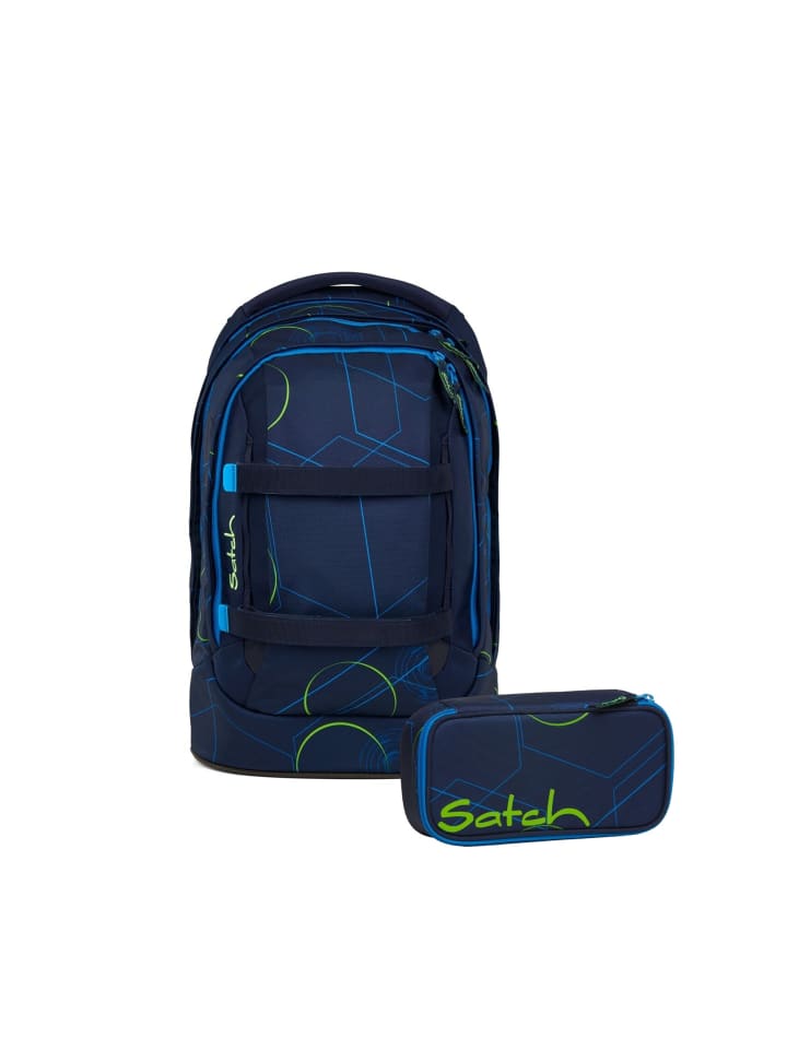 Schulrucksack-Set PACK Blue Tech 2-teilig in Blau
