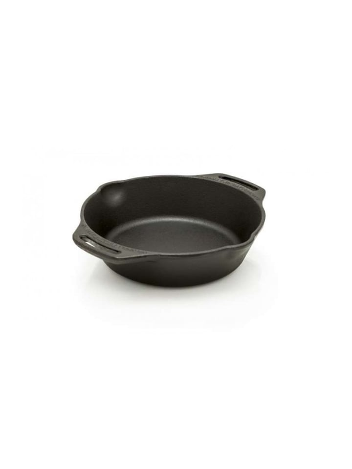 Grillpfanne Gusseisen fp15h-t in schwarz - D:15cm