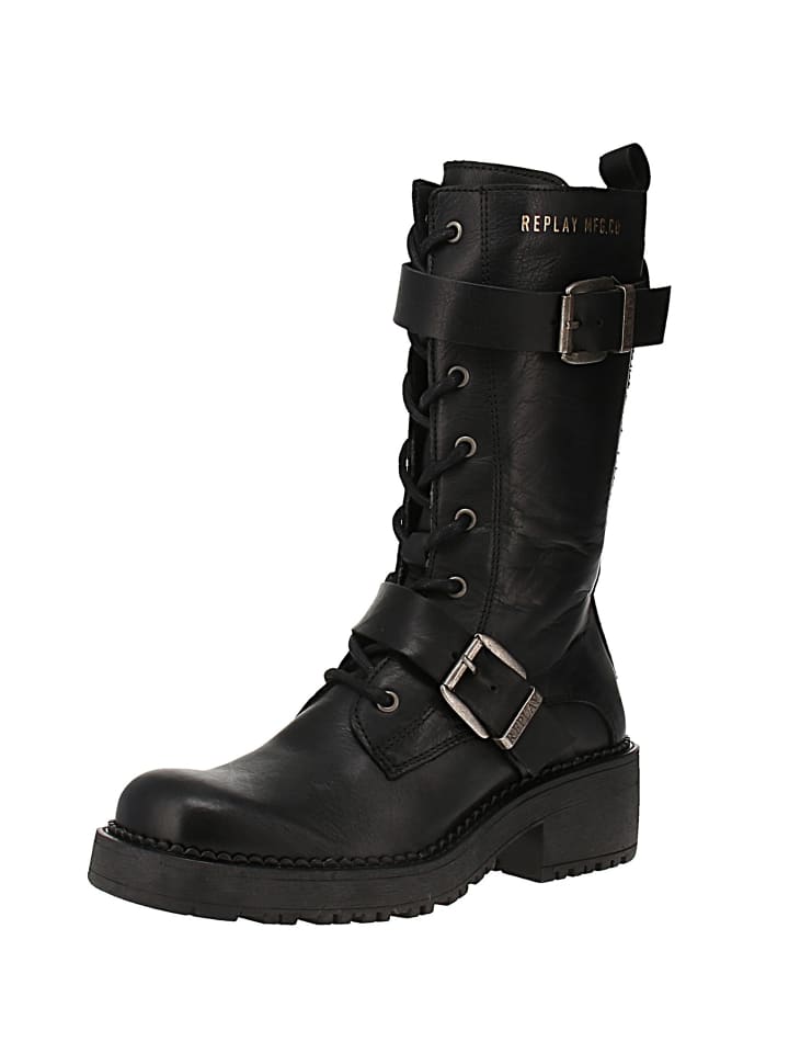 Boots Raven in Schwarz