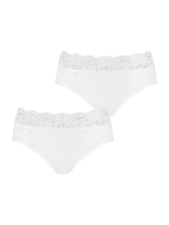 Midislip Romance in white