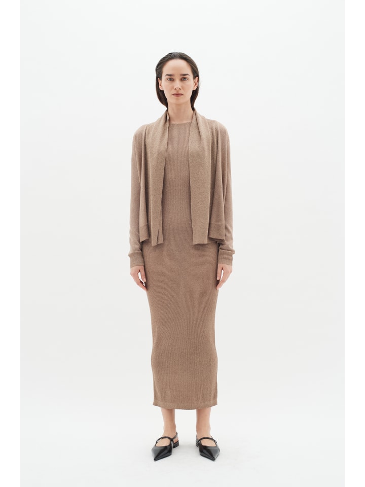 Strickjacke ThaniIW A-shape in Gold